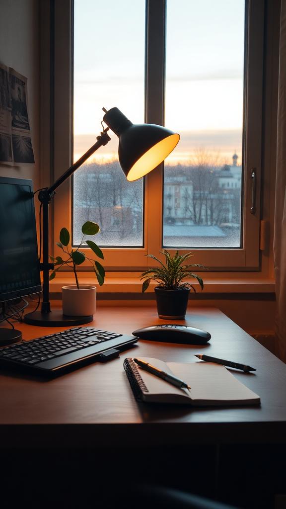 AI UGC video — lo-fi creator desk setup
